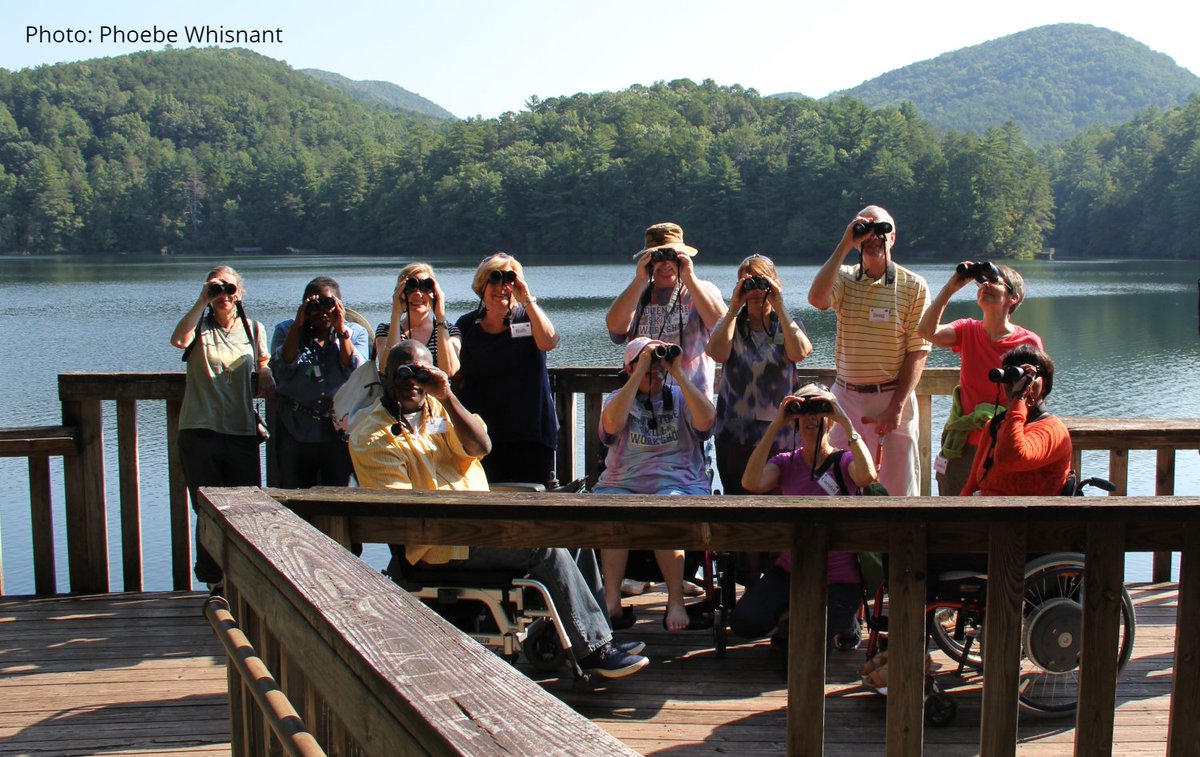 audubonsociety's tweet photo. Do you experience accessibility challenges while birding? Take our survey to help us understand the challenges you face. Your answers will help inform ongoing improvements to access and inclusivity in the birding community. #BirdabilityWeek https://t.co/CMn2gcbPuj https://t.co/BkDyUGa7Q9