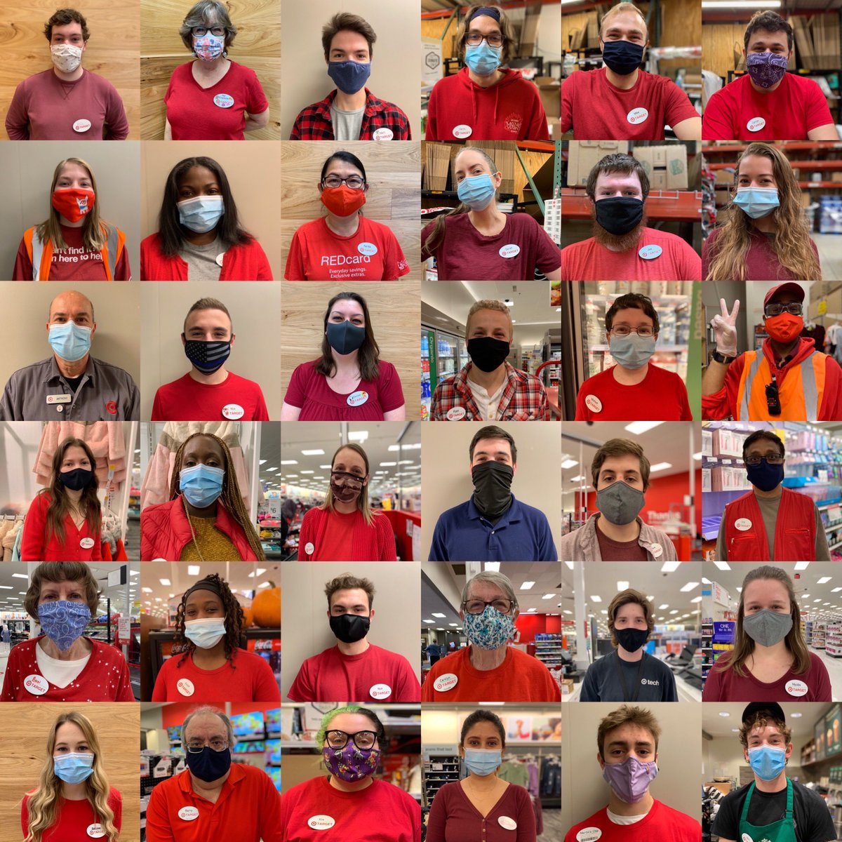 These are just a few of the smiling faces across all work centers behind our 97 NPS at Exton last week! #T1134 is the DREAM TEAM &amp; I think our Guests would agree! 🤩🎯 #WeAreTarget #WorkSomewhereYouLove