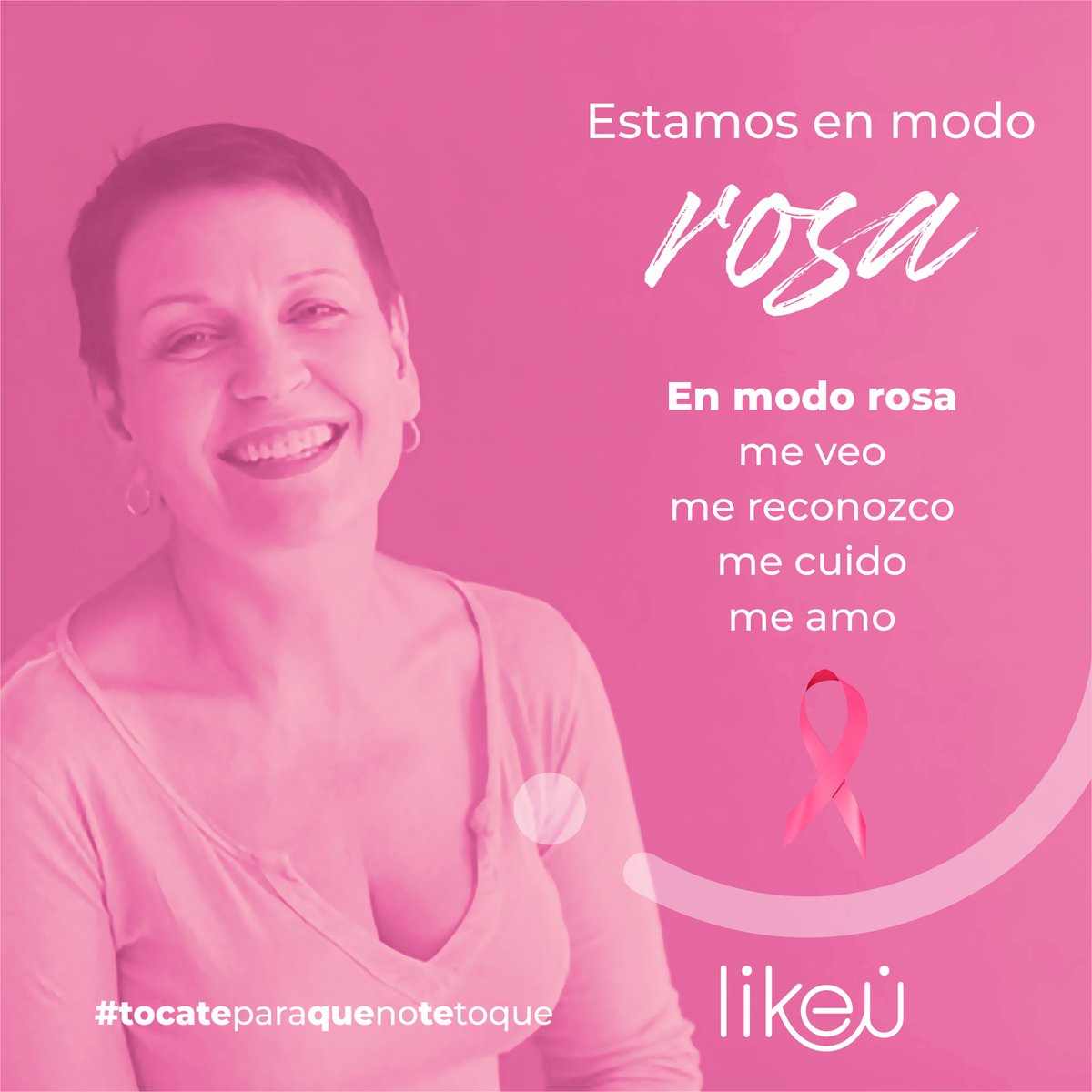 LikeUcolombia's tweet photo. Hoy recordamos la importancia del diagnóstico temprano del cáncer de seno para proteger la vida. Hoy estamos en #modorosa.

#19deoctubre #yometoco #cancerdemama #mecuido #LikeUColombia https://t.co/hUVUaQDieM