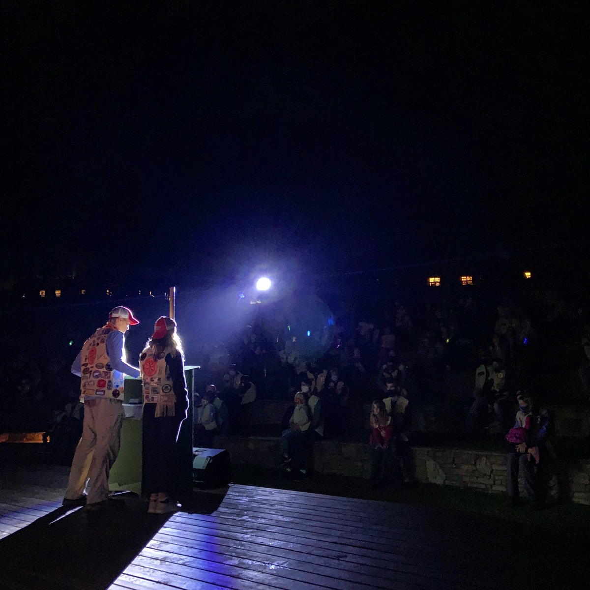 y_guides's tweet image. We celebrated our first-years last night with a socially-distanced Fall Outing Ceremony. Thanks, Captain Muddy Britches, for your message about using Y Guides as an outlet for each of us to celebrate what makes us unique. #PalsForever #FriendsAlways