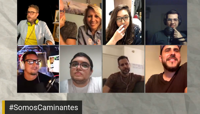 natgeomundo's tweet photo. ¡Se armó! Aquí estamos junto con
@JoseRGuzman @LedVarela
@lanadiamaria @jeanmary_ @nanutria @luiscarlosdiazv
@manuelsilvah @elalexgoncalves
#SomosCaminantes #NatGeoMundo https://t.co/vRWjV6hSni