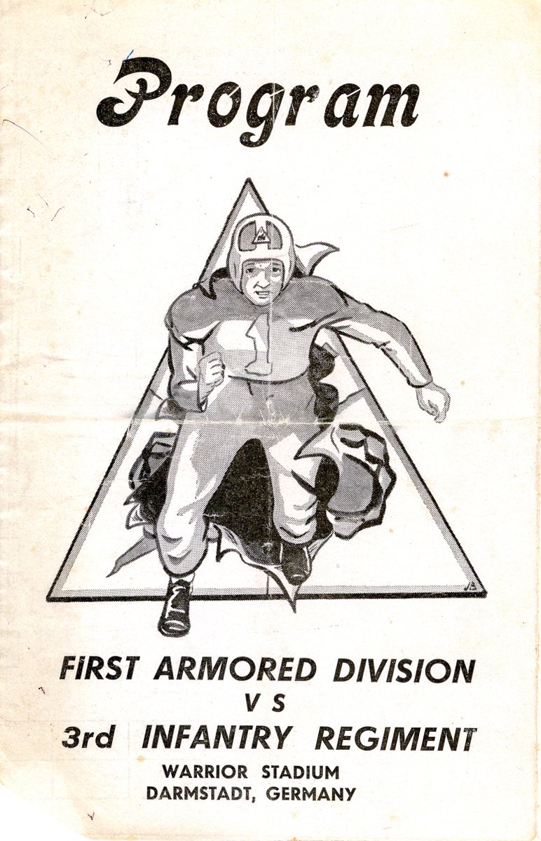 🏈 75 Yrs Ago 🏈

#OTD 1945, 3d Infantry Regiment "Cockades" played the next game in 7th Army football league season. This game against 1st Armored Division was not even close. Cockades came away with a big win, 24-0.

bit.ly/359qCGs