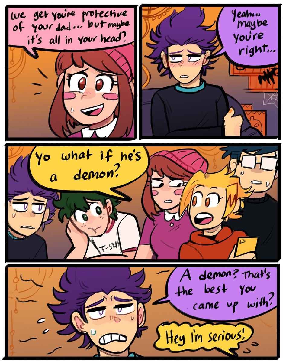 sorry for retweeting, some of the crops on the panels got weird haha. shinsou's friends are fully supportive ?
(1/2) 