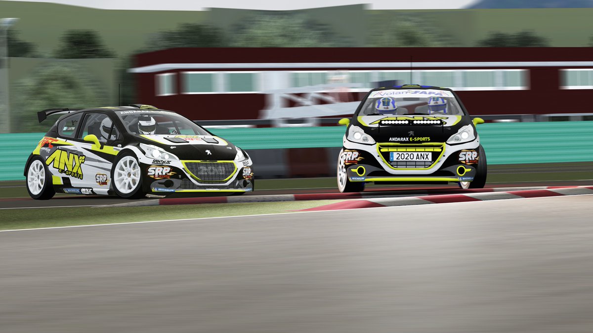 Ya Inscritos en el Rallysprint As Guimarás de <a href="/SIMRALLY_es/">SIMRALLY</a>. Presentaciones y test con <a href="/enol_ordiales/">Enol Ordiales Garcia</a> en el @CircuitoMuseoFA con 208 R5 y 208 Volant Simrally. Si quieres participar entra en simrally.es y si al registrarte pones el codigo FC20965 te regalan 5cr (5€).