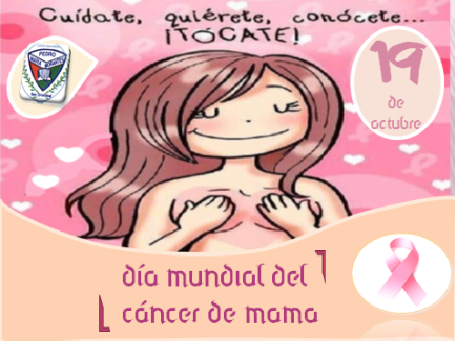 #19Octubre #Efemerides "Según datos d la (OMS), el cáncer d mama representa el 16% d todos los cánceres en pacientes femeninos y desde hace años, parece ir en crecimiento en cuanto a estadísticas". #TocateParaQueNoTeToque 
#DiaMundialdelCancerdeMama 
<a href="/charlychaves/">Charly Rojas Chaves</a> 
@MPPEDUCACION