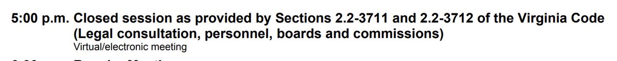 lot going on at that closed session - the city has a lawsuit headed to the state supreme court, the city manager just quit, and easily a dozen boards have vacancies. could've been about any or all of that!