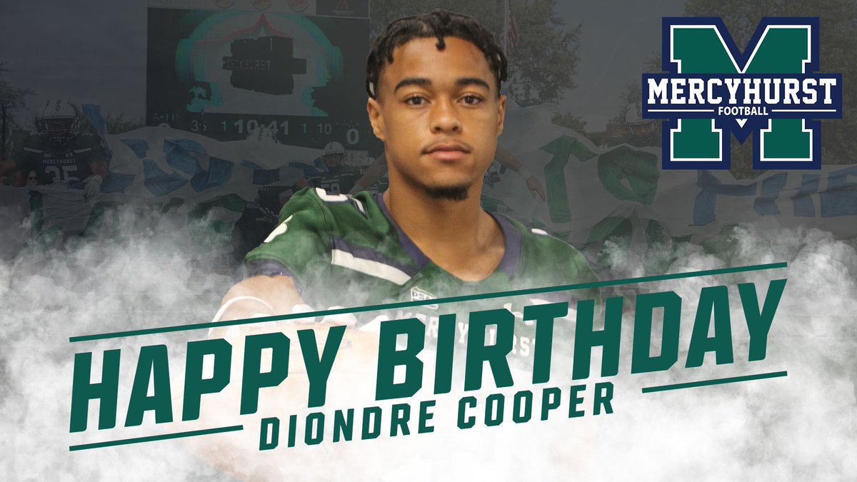 MercyhurstFB's tweet photo. Wishing RB Diondre Cooper a Happy Birthday Today!!

We hope it is a great one!!

#LsUpAnchcorDown☘️⚓️ https://t.co/JoSMYat3dI