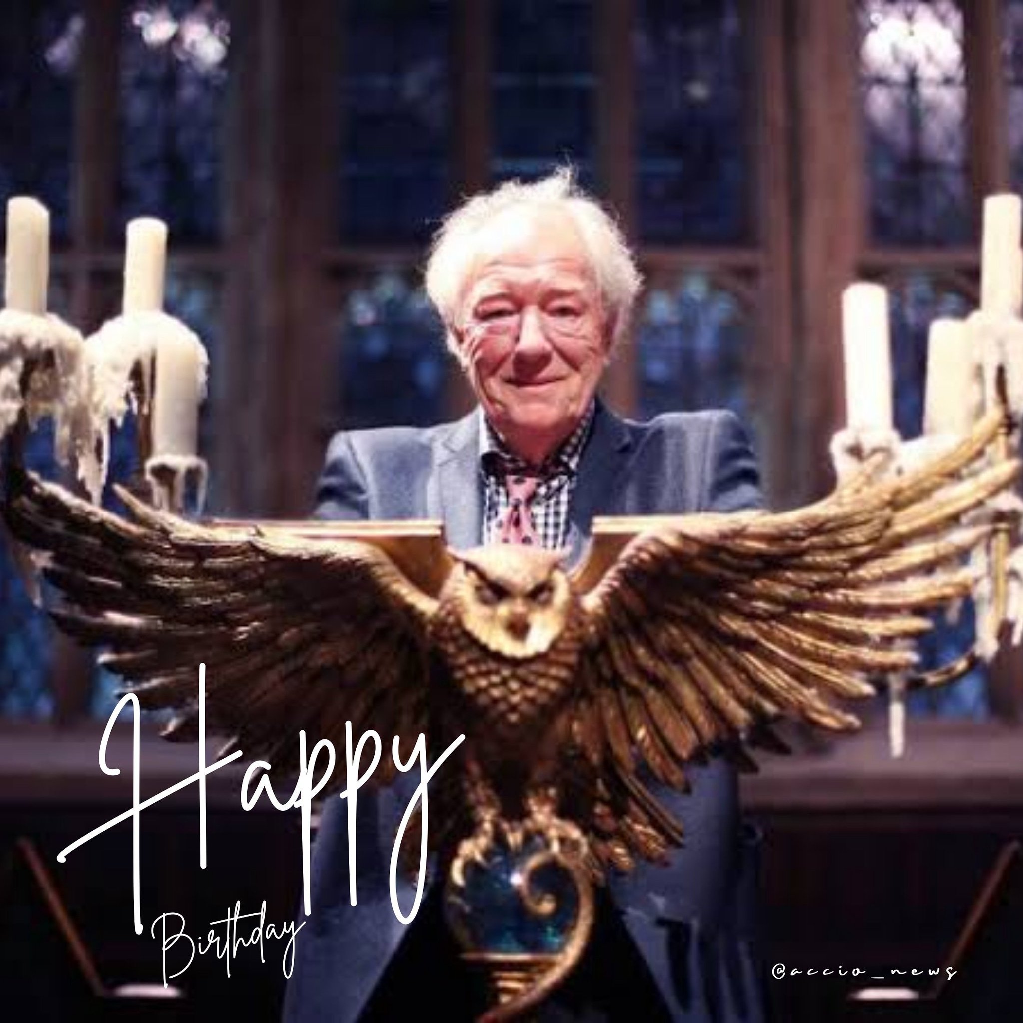 Happy birthday Michael Gambon!!! Hoje o nosso eterno Alvo Dumbledore está completando 80 anos!    