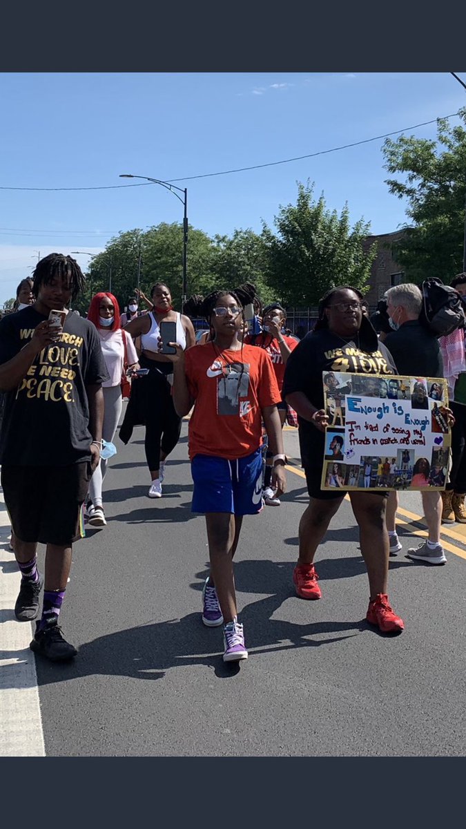 The Love March from 64th and King Drive to 53rd and King Drive