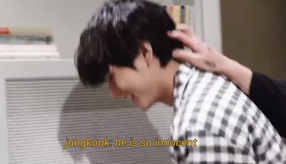 Getting shy after flirting and running off with red ears? Taehyung impact of jungkook y'all
