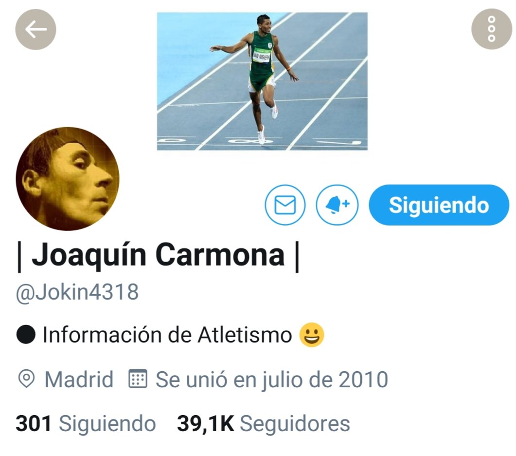 Juan Carlos Esteso (@jcestesoh) on Twitter photo RT y like si quieres que @TwitterEspana desbloquee la cuenta de <a href="/Jokin4318/">| Joaquín Carmona |</a> y nos pueda seguir deleitando con su info sobre nuestro deporte👏Twiter haz tu magia🙏 RT y like si quieres que @TwitterEspana desbloquee la cuenta de <a href="/Jokin4318/">| Joaquín Carmona |</a> y nos pueda seguir deleitando con su info sobre nuestro deporte👏Twiter haz tu magia🙏