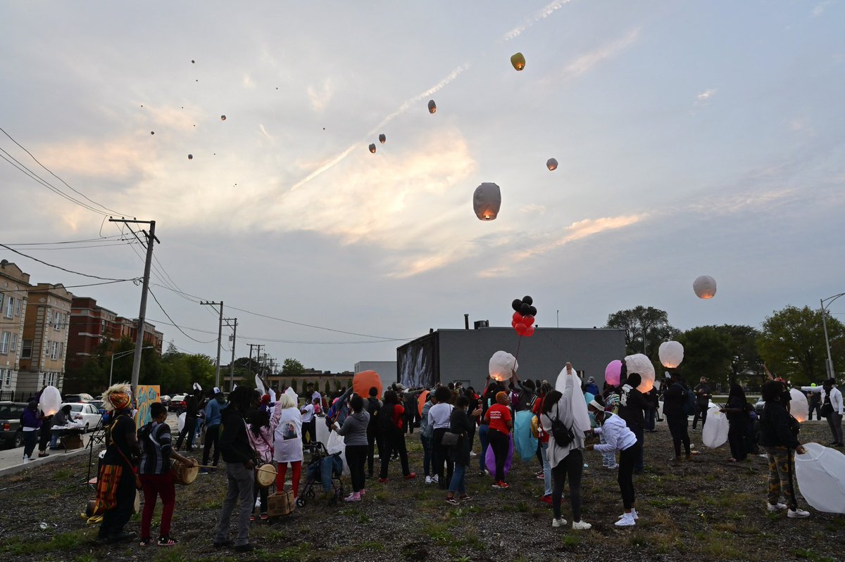 The Love Memorial in honor of my brother Michael D’Angelo Serrano who lost his life to gun violence 9/13/19 3 days after his birthday. Honoring all black and brown youth from Chicago who lost their lives to violence in 2020.