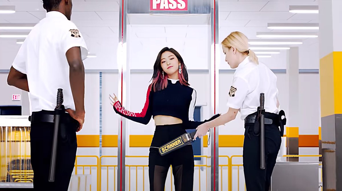 Authorised Staff Only?ITZY got the pass.
