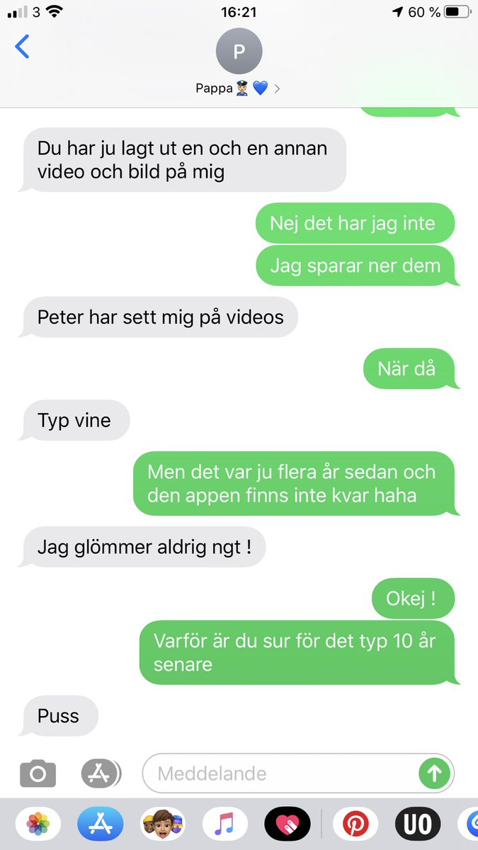 Throwback när hela ens content på vine bestod av ens pappa