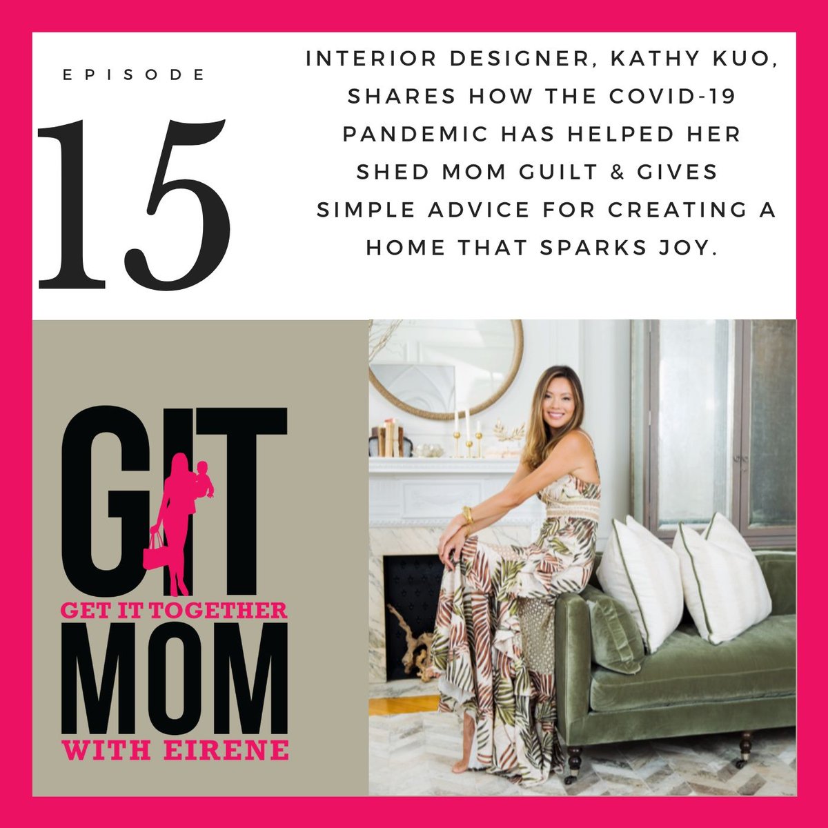 GIT Mom (@git_mom) on Twitter photo Take a listen to my newest #podcast with <a href="/kathykuohome/">Kathy Kuo Home</a>! Kathy shares her advice for creating a home that sparks joy, how the pandemic has helped shed her #momguilt, and her tip for making kids feel special! buff.ly/3doOKIC #interiordesign Take a listen to my newest #podcast with <a href="/kathykuohome/">Kathy Kuo Home</a>! Kathy shares her advice for creating a home that sparks joy, how the pandemic has helped shed her #momguilt, and her tip for making kids feel special! buff.ly/3doOKIC #interiordesign
