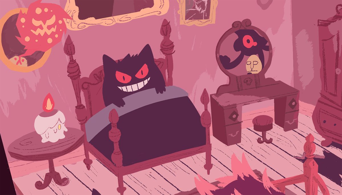 papricots's tweet image. welcome to ghost manor 🎃