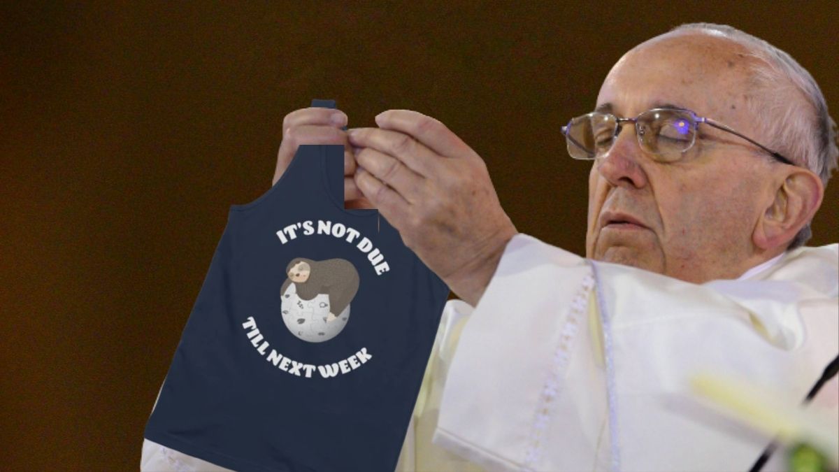 TrendingSloth's tweet image. The Pope Meme Has Resurfaced And It'll Bless Your Day: Praise be, the Pope meme hath risen. Reach back into the depths of your brain to remember 2013, when the original photo of Pope Francis was released. If you don't remember, he was holding up a wafer… dlvr.it/Rjx1b9