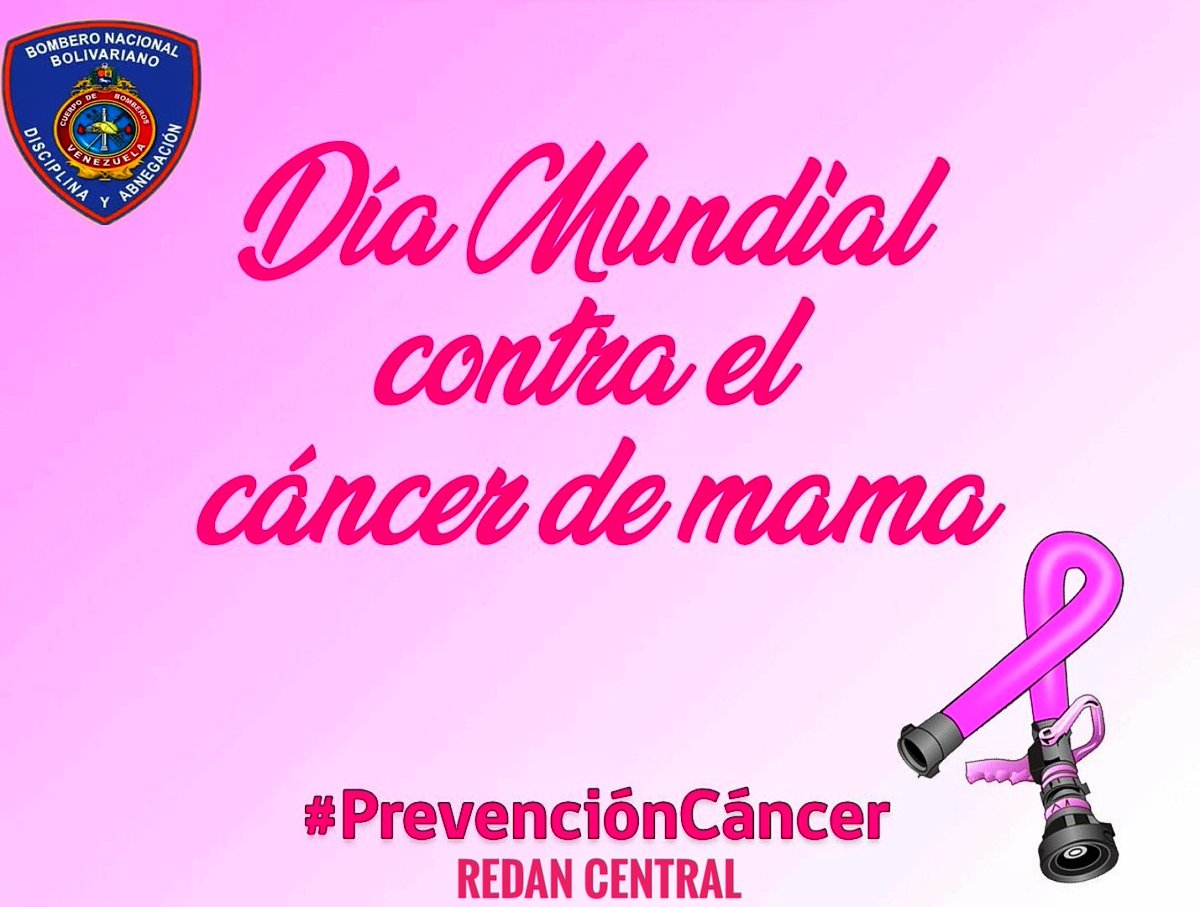 #19Oct #Entérate Funcionarios de <a href="/CentralReedan/">REDAN Central de Bomberos y Bomberas</a> como parte del @fpcaraboboofic participan en el foro “Cuídate, Tócate, Previene”, celebrando el Día Mundial de la Lucha Contra el Cáncer De Mama realizado en la sede del #CCP Carabobo de la PNB, en la Parroquia Los Guayos.