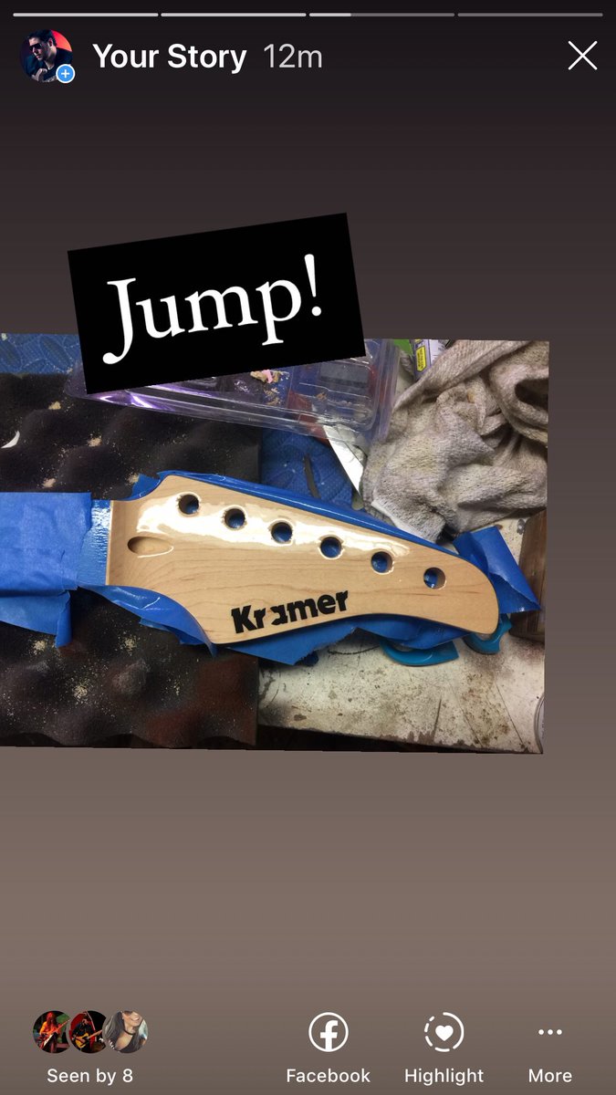 GuitarsVin's tweet photo. Kramer Tribute Neck https://t.co/TidBlspPc4