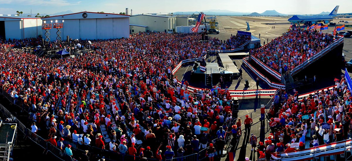 DanScavino's tweet photo. WOW!! Here’s a view from above right now in Tucson, Arizona!!

#TrumpPence2020 #MAGA🇺🇸🦅
🌐https://t.co/zqgeZMtyiF https://t.co/ZCFPqhHlee