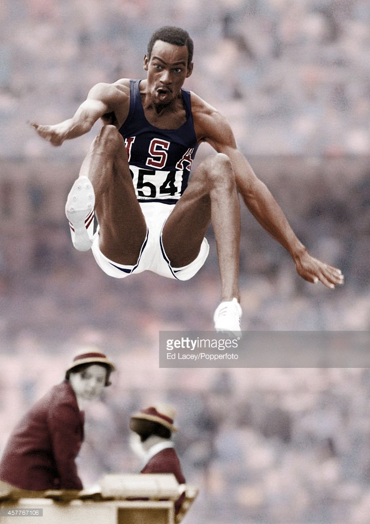 terryfinisterre's tweet photo. ππ ππππ πππ ππ πππππππ: Robert "Bob" Beamon πΊπΈ cleared 8.90m to win men's long jump at the 1968 Olympic Games in Mexico. Beamon's world record lasted until 1991, and it remains the Olympic record for the long jump. #Beamonesque https://t.co/LXl0VMdnjN