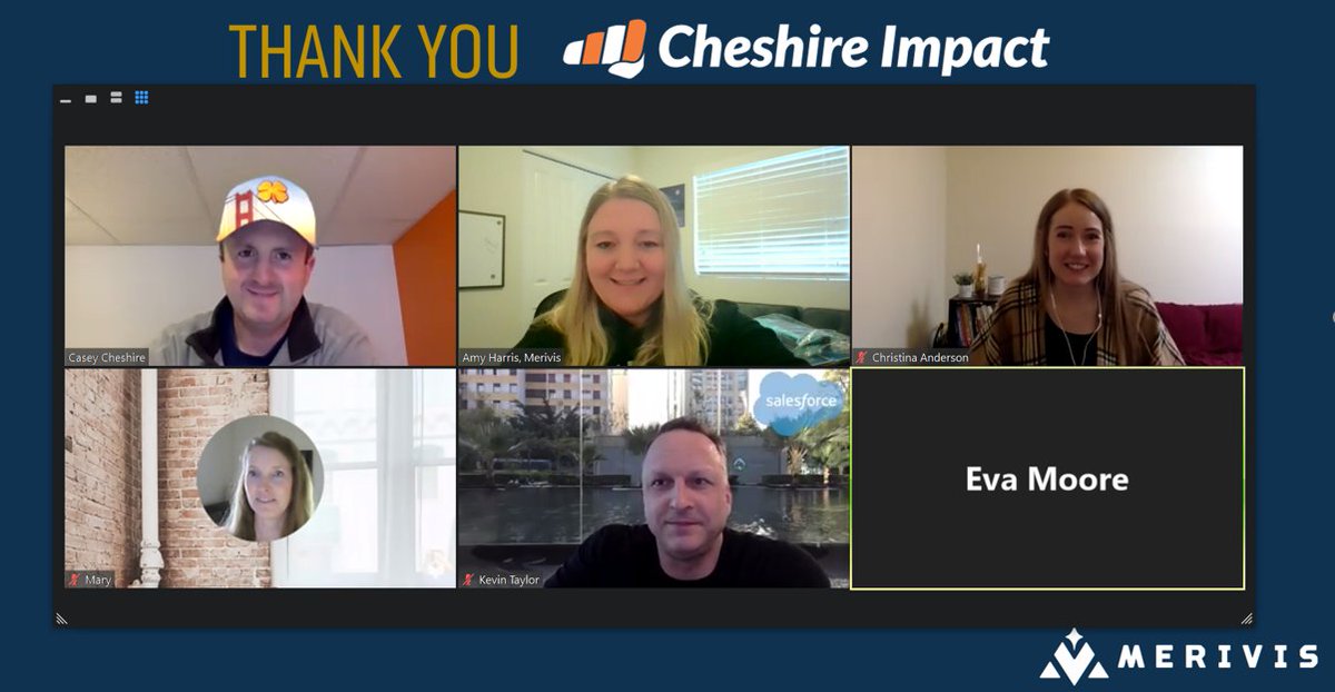 Thank you again to <a href="/CaseyChesh/">Casey Cheshire</a> and @yourfriendCC of <a href="/CheshireImpact/">Cheshire Impact</a> for sponsoring our <a href="/MerivisVets/">Merivis</a> <a href="/Pardot/">Pardot</a> cohort!  We wrapped up this cohort with a fun game of #Jeopardy