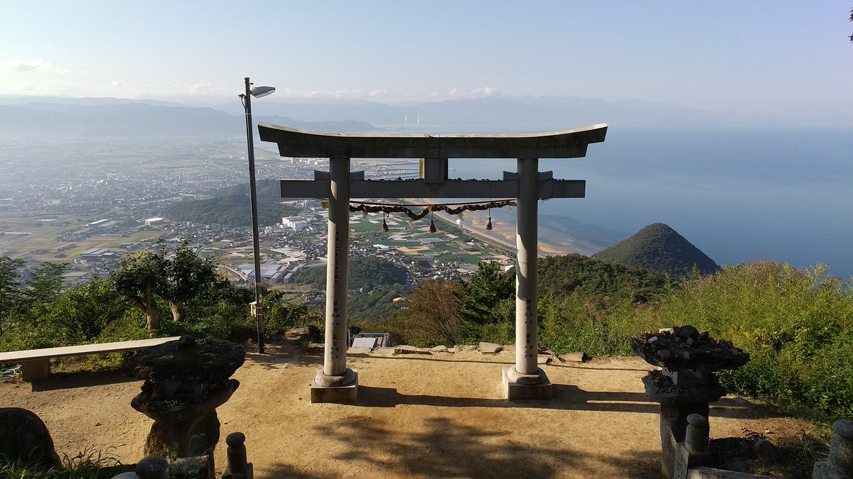 香川県の 天空の鳥居 から見る絶景が アニメみたい で素晴らしい 実際に 結城友奈は勇者である の聖地だった Togetter