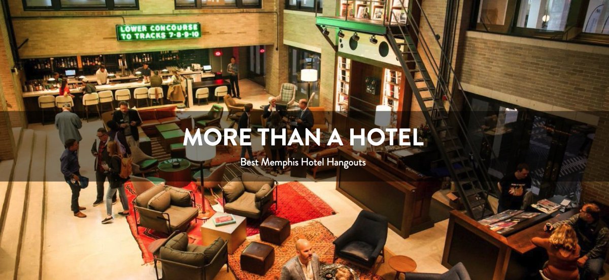 In town looking for some fun for you and your crew? Why not stop by one of Memphis’ unique hotels? Here are #Memphis' Best #Hotel Hangouts! bit.ly/33ZXkLf