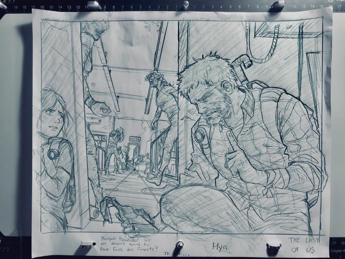 Another #TLOU sketch done when I should have been doing homeworks 
