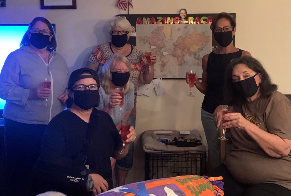 Cristina Byrne (@byrne_cristina) on Twitter photo The <a href="/AmazingRaceCBS/">The Amazing Race</a> has started. Which means we get to have Amazing Race nights at Aunt Terrie’s. Last night, we socially distanced, wore masks, enjoyed some French Dips, mini dogs, & a drink called a Marilyn Monroe! <a href="/PhilKeoghan/">Phil Keoghan</a> we are so excited to have you & the race back! The <a href="/AmazingRaceCBS/">The Amazing Race</a> has started. Which means we get to have Amazing Race nights at Aunt Terrie’s. Last night, we socially distanced, wore masks, enjoyed some French Dips, mini dogs, & a drink called a Marilyn Monroe! <a href="/PhilKeoghan/">Phil Keoghan</a> we are so excited to have you & the race back!