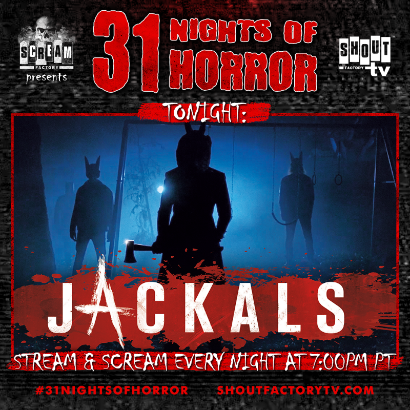 watchshouttv's tweet photo. Tonight's @Scream_Factory #31NightsOfHorror selection is @KevinGreutert's #Jackals, starring #DeborahKaraUnger, #BenSullivan and #NickRoux! https://t.co/c28RnK5E9p