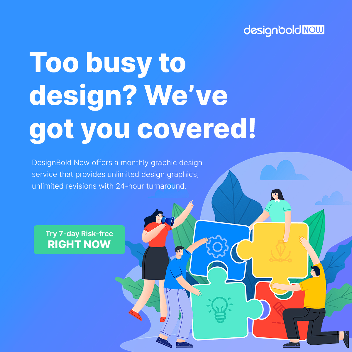 DesignOnio's tweet photo. DesignBold NOW was founded to help save our clients tons of hours and at the same time, give a boost on their Marketing efforts. 

Start your first 7-day Risk-free trial right now by joining us at : https://t.co/9QDdkm2Zxt

#designbold #designservice #unlimitedgraphicdesign https://t.co/rQFzdGDs6K