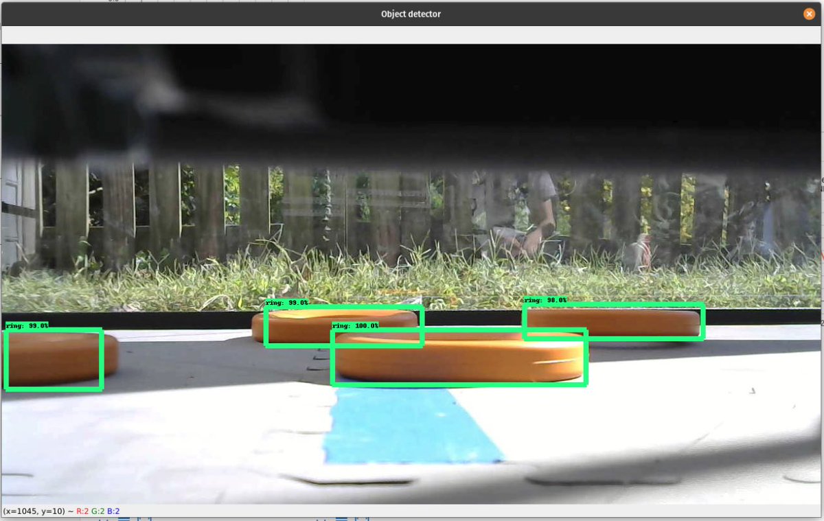 Just started training our new machine vision model for the season!