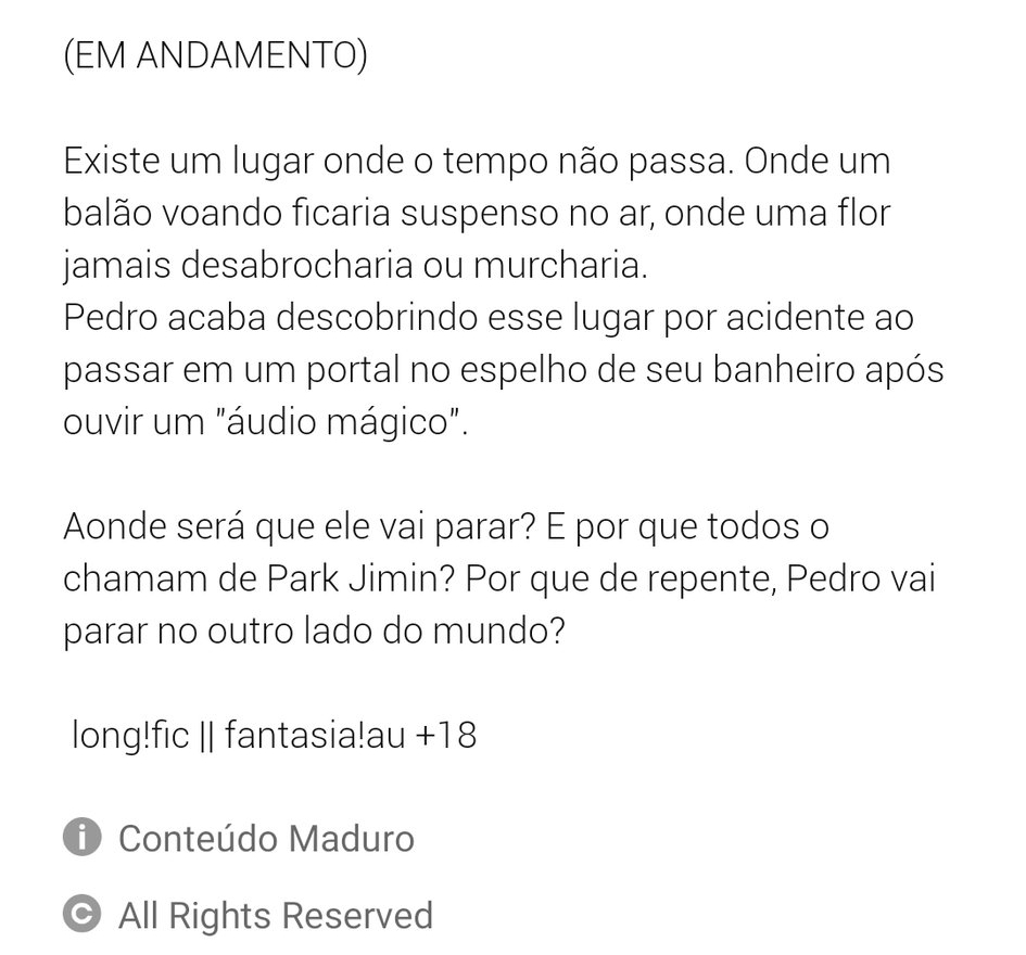 evanescsent's tweet photo. ✘ Fanfic Jikook ✘
→ Título: ABSINTO: através do espelho
→ Escrita por: @vincentaeart
→ Link: https://t.co/pMHUje0VkE
→ Trailer: https://t.co/89kDZS55b6
#bts #jikook #kookmin #fantasia #ficçãocientífica #jkbottom #jmtop #longfic https://t.co/6xCxPR9N92