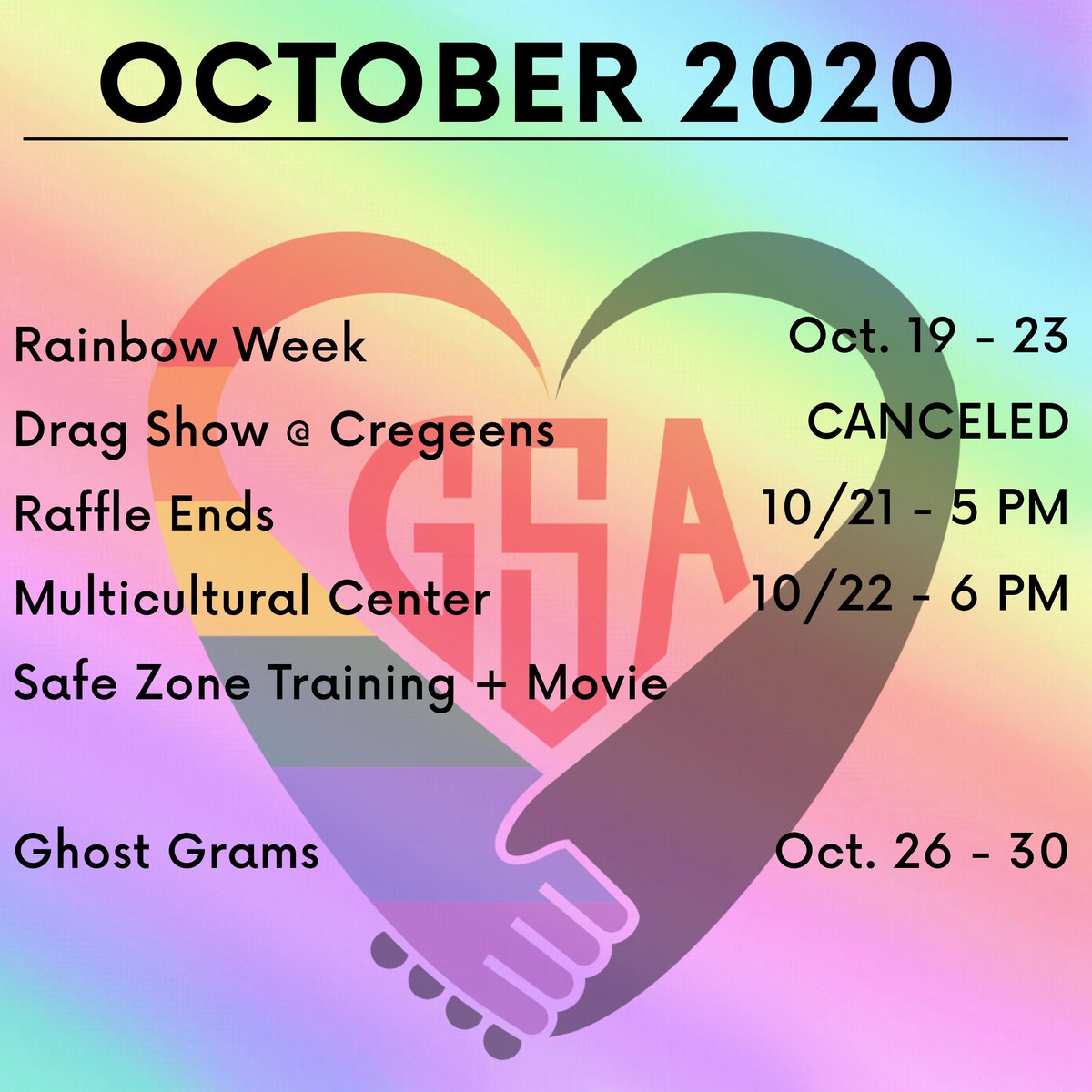 Arkansas State Gender & Sexuality Alliance tweet media