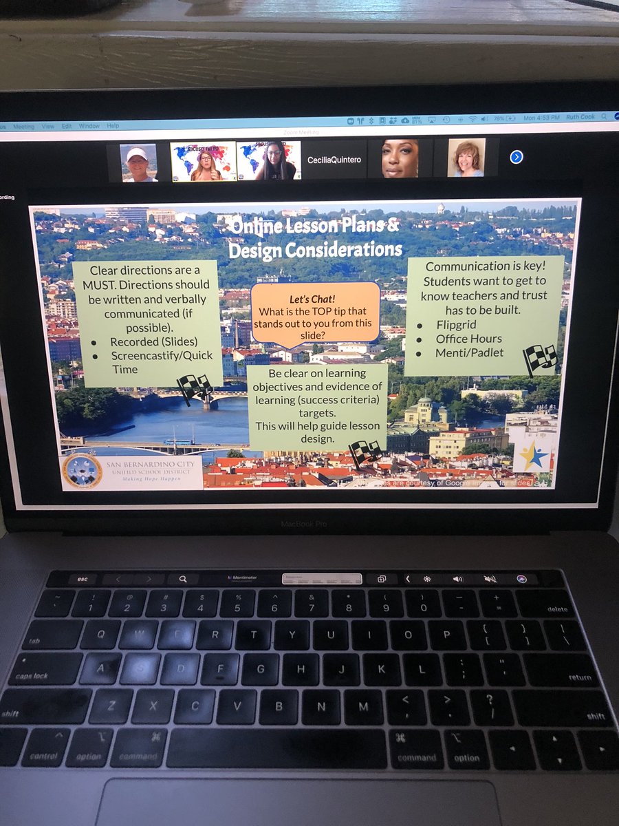 <a href="/SBCUSDedtech/">SBCUSD Ed Tech</a> and <a href="/SB_CitySchools/">SBCUSD</a> teachers examining best practices for online lesson design with an outstanding encore presentation by <a href="/SBCSS_EdTech/">SBCSS Digital Learning/Computer Science Education</a>! #makingtechhappen #makinghopehappen