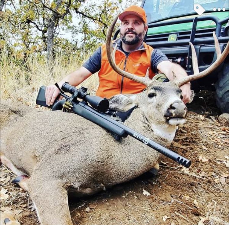 We chased this guy over the edge, got the shot and used the deer winch! It was a good day! #Washington #deerhunting