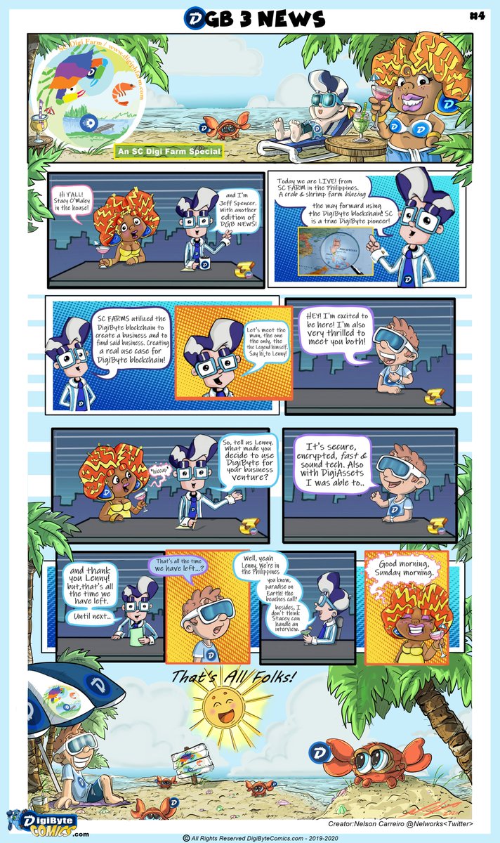 nelworks's tweet photo. Just finished the newest strip for #DigiByte community.
I hope you enjoy it.
This is for you @lennyshots and @digi_sc
Thanks again for all the support and love!
#DigiByteComics #webcomics #cryptoartist #DigiByteArt #illustrationartists #fintech #DGB #cryptocomics https://t.co/QBCO2gHtNh