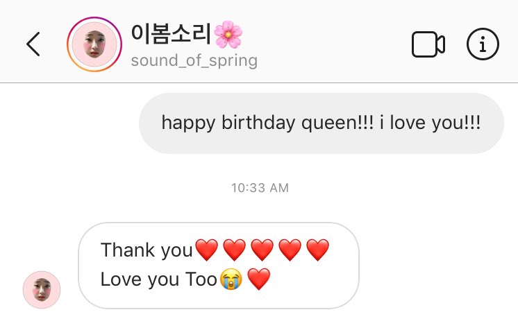 why she gotta be cute like this 😭 alright fam if you see this, go wish miss leebomsori a happy birthday!!! 💕