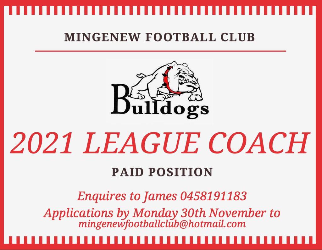 Vacant coaching job, register your interest with <a href="/picadilly5/">James Dempster</a>