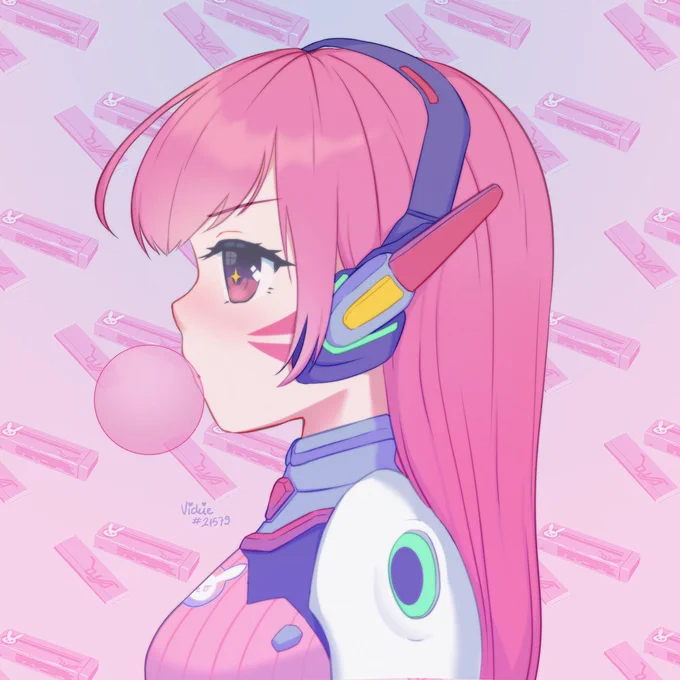 Bubblegum  #Overwatch 