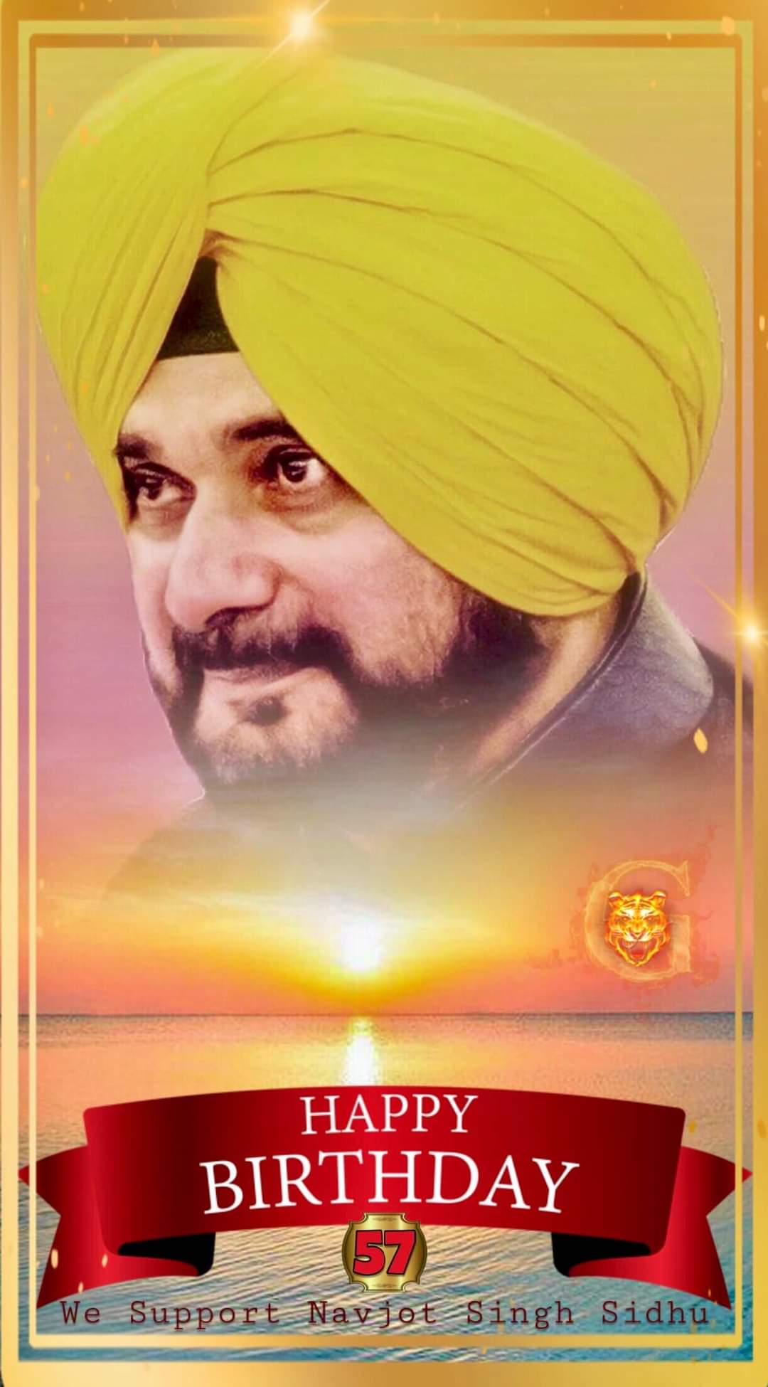 Happy birthday Navjot Singh Sidhu Ji 