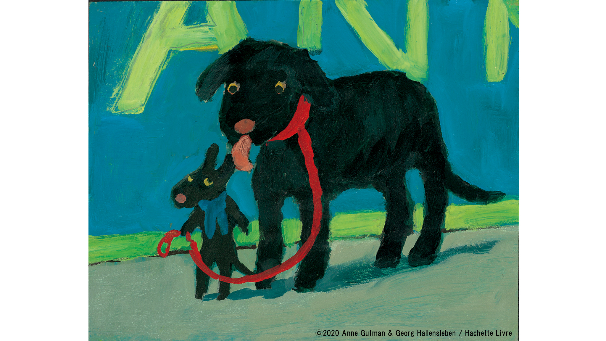 Twitter 上的 リサとガスパール オフィシャル 犬にナメられて悪戦苦闘 リサとガスパール Gaspardetlisa リサガス 犬のいる生活 大型犬 犬の散歩 いぬのきもち T Co Ducid6vr19 Twitter