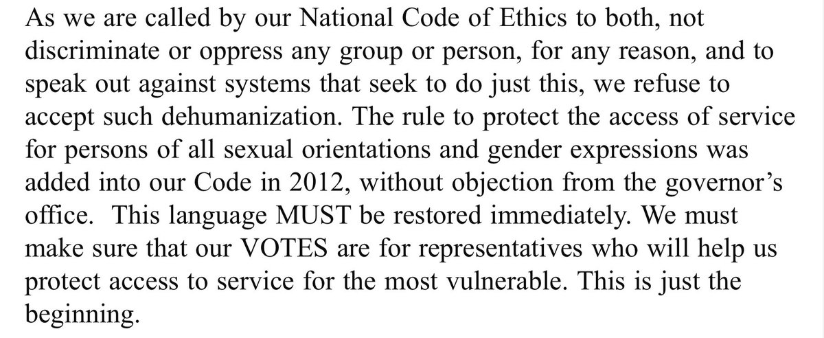 katydmanning's tweet photo. Thanks for your leadership on this, @NASWTX. As an LMSW fortunate to serve diverse clients daily, I #standwithxsocialworkers and hope you do too. https://t.co/MII2MQSYoR