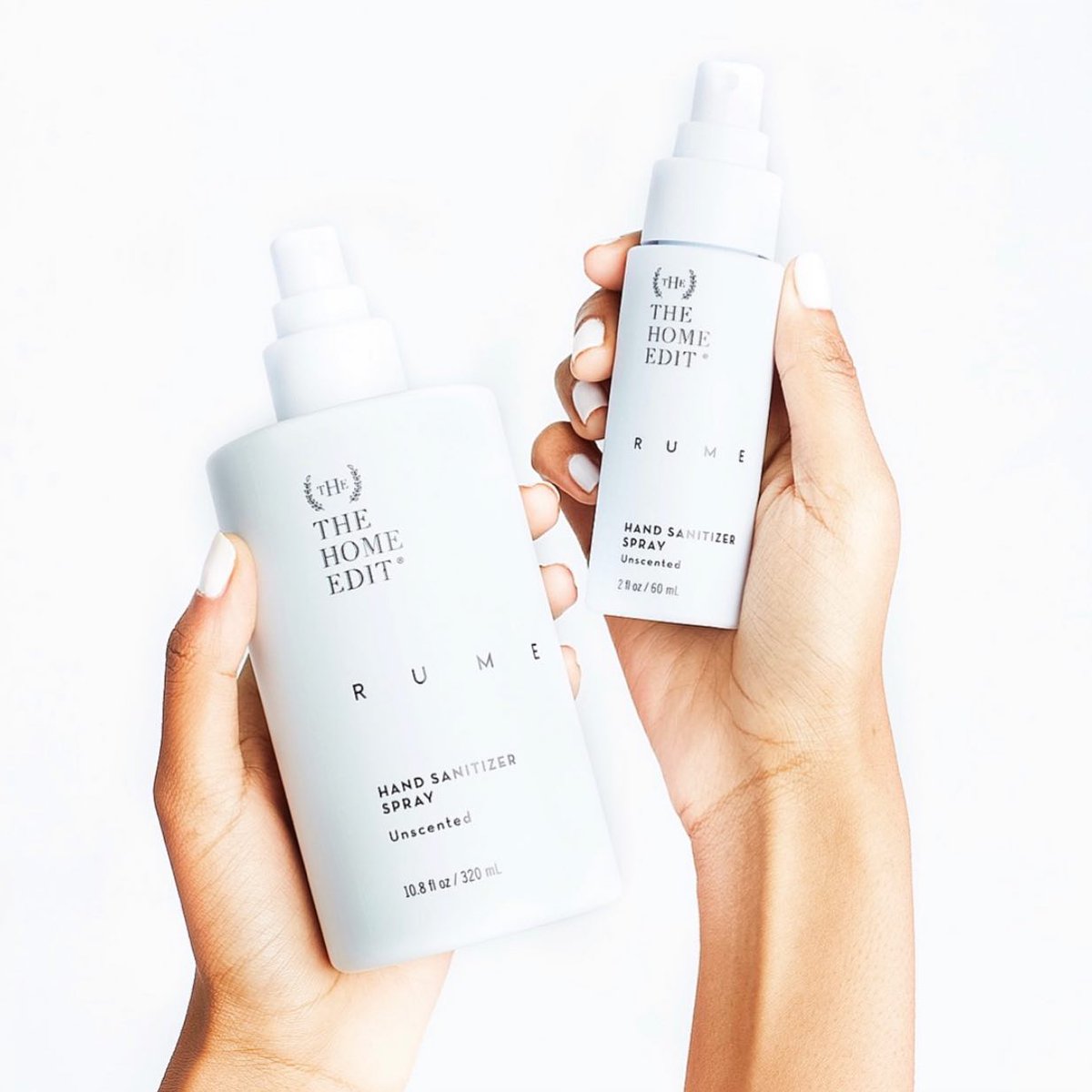 thehomeedit's tweet photo. FYI, our RUME by The Home Edit antibacterial hand sanitizers kill 99.9% of germs, and come in both a tall size *and* a tiny size! ✨ Only 2 MORE SLEEPS until we officially launch. Sign up for the newsletter here: https://t.co/qhreAWAOql

#thehomeedit #rumebythe #makerume https://t.co/0ZgUbbUQwE