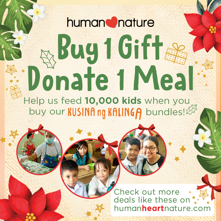 GawadKalingaHQ's tweet photo. #TuesToShare #BeAHungerWarrior: Give hope on Christmas day! π Buy purposeful gifts and donate nutritious meals through Human Heart Nature and #KusinaNgKalinga. ππ½
For every purchase, you will be able to feed hungry children: https://t.co/z0WrWpWMnM https://t.co/lM8YgUReA5 https://t.co/MdTUmw4iGc