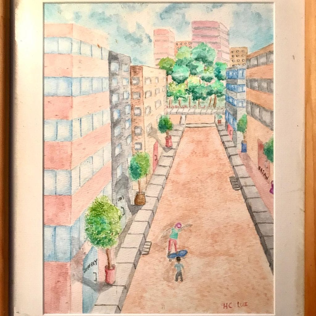 HealingPlaceMed's tweet image. When I had time way before I started my business, I used to paint. This is a watercolor of my two sons when they were young teenagers and into skateboarding. I will eventually go back to painting. #notthatlongago #children #energyhealing… healingplacemedfield.com/reflexology-re…