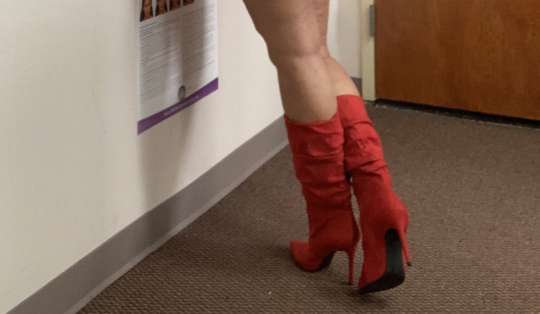 Jessica simpson red thigh high cheap boots