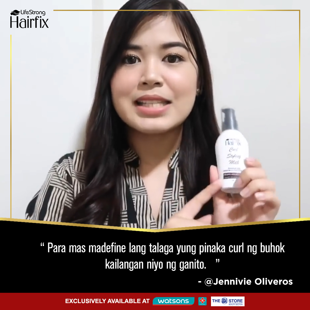 Help define your curls even more with Hairfix Curl Styling Milk Lotion!

🛍 Exclusively available at Watsons Store and The SM Store Beauty Section