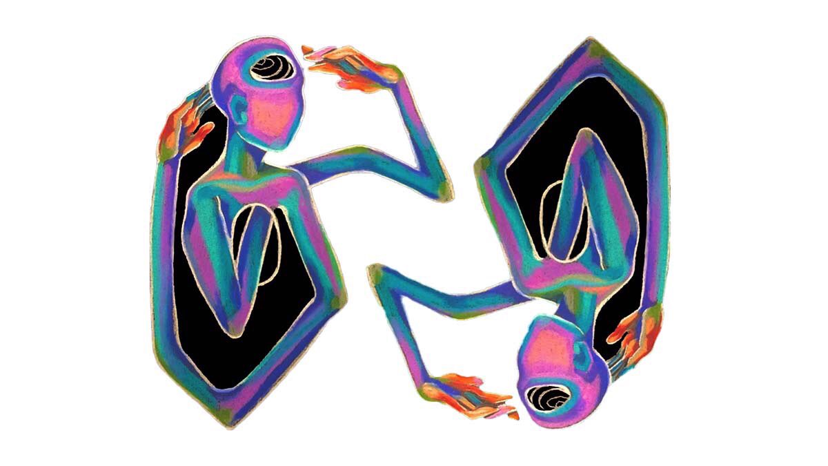 madworldink's tweet image. upside down